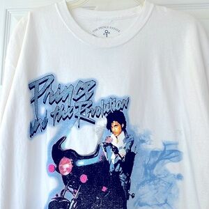 NWT Vintage-Inspired Prince and the Revolution Purple Rain Graphic Tee. Size XL